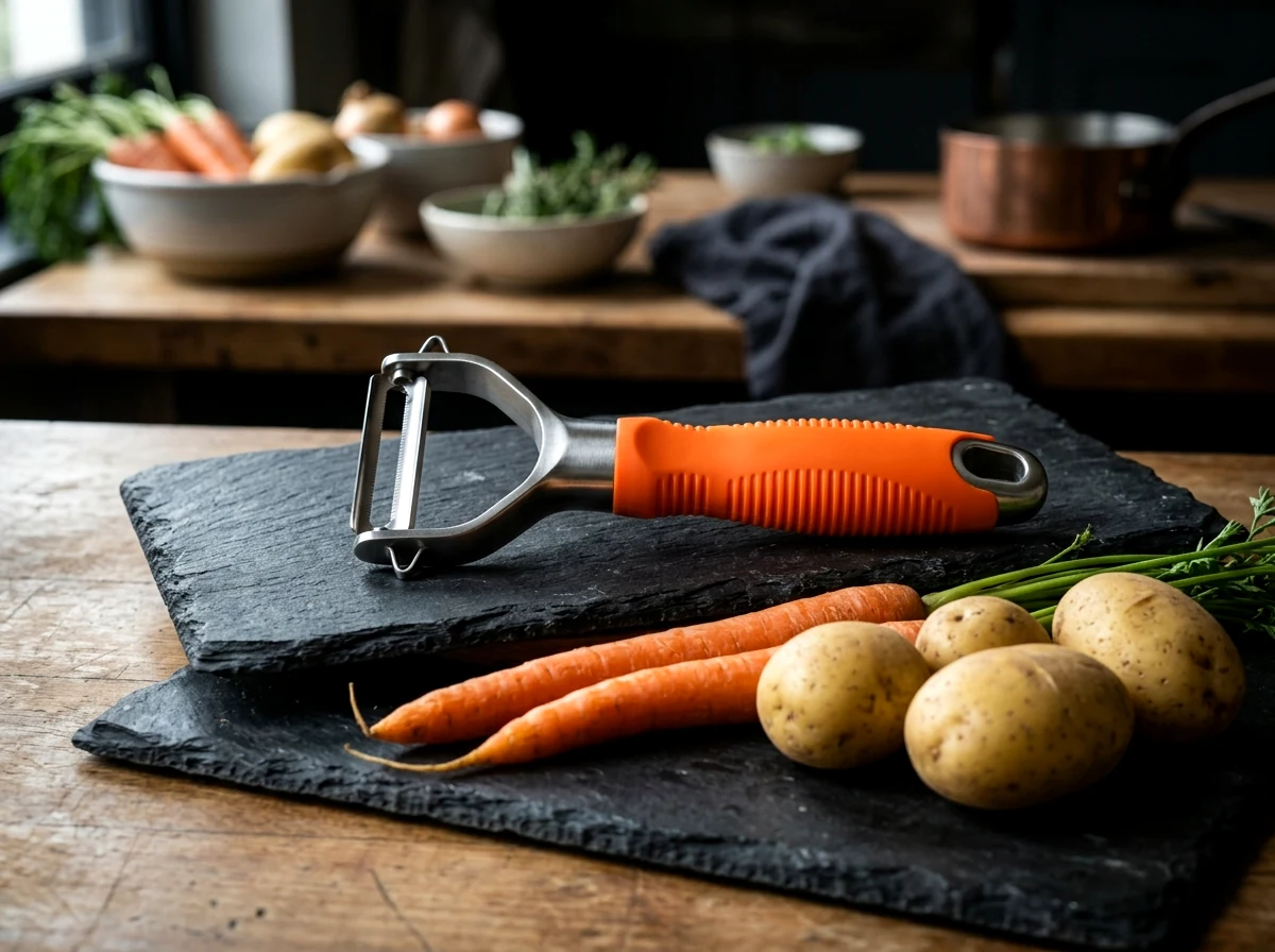 PeelPro™ Heavy-Duty Precision Vegetable Peeler Everyday Experience