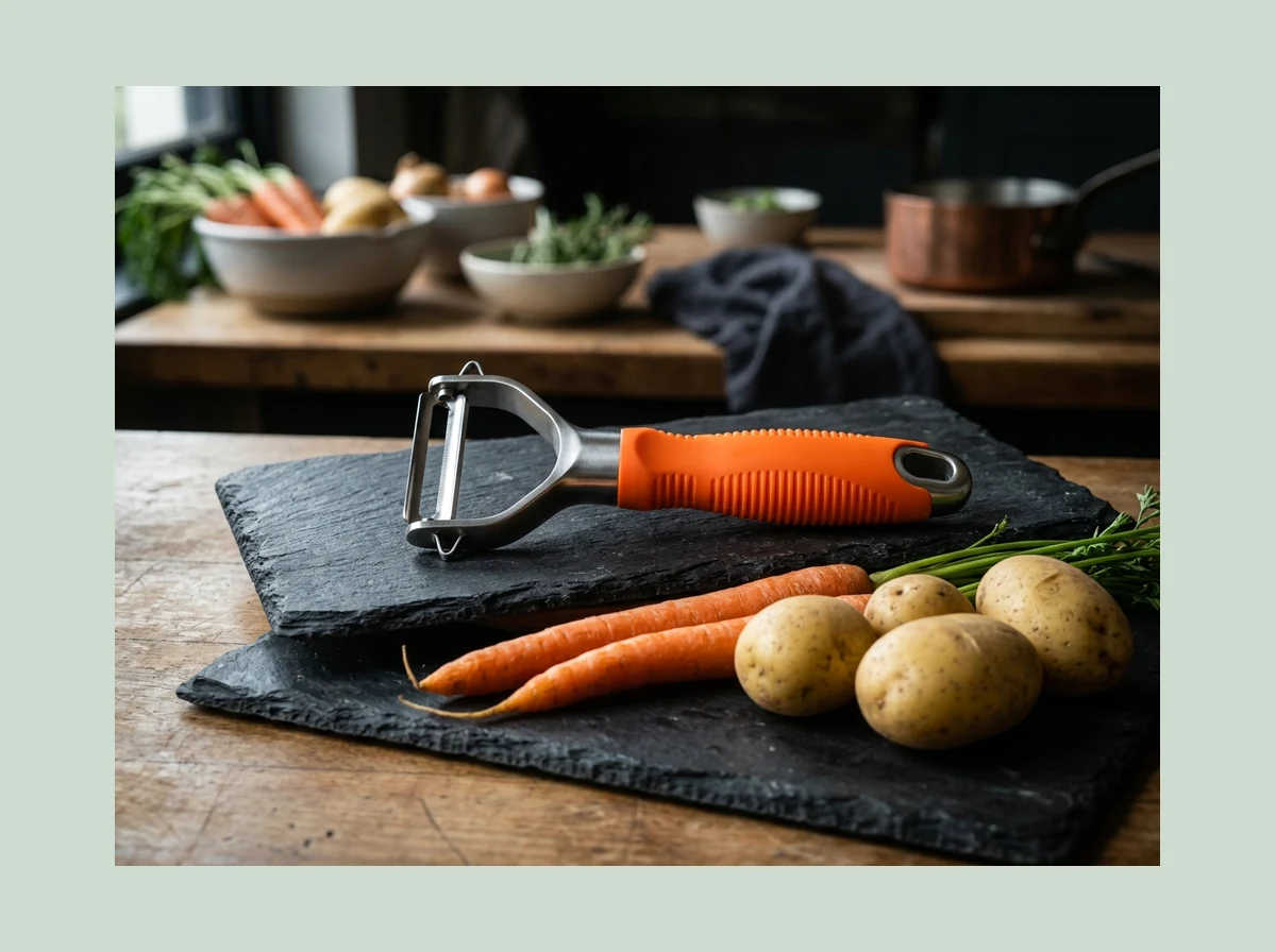 PeelPro™ Heavy-Duty Precision Vegetable Peeler Official Package Contents